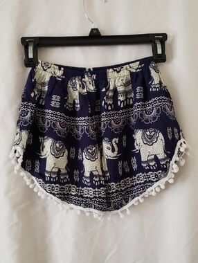 🐘 Women's Boho Elephant Shorts